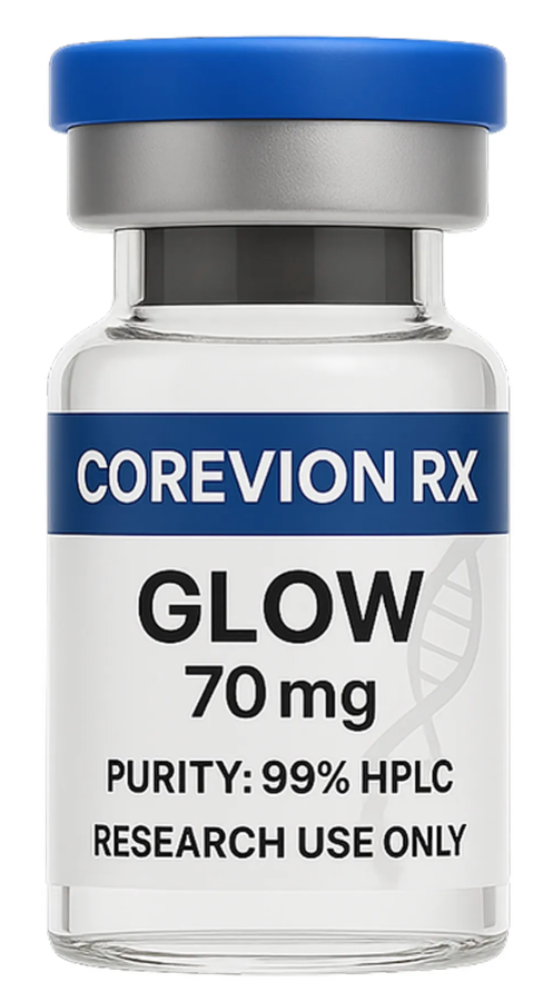 (GLOW 70mg) 10vials Research Purpose