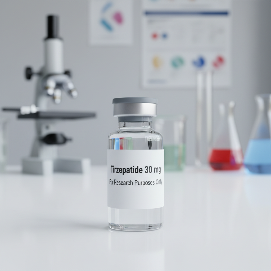 tirzepatide 30mg *10 vials RESEARCH PURPOSE ONLY